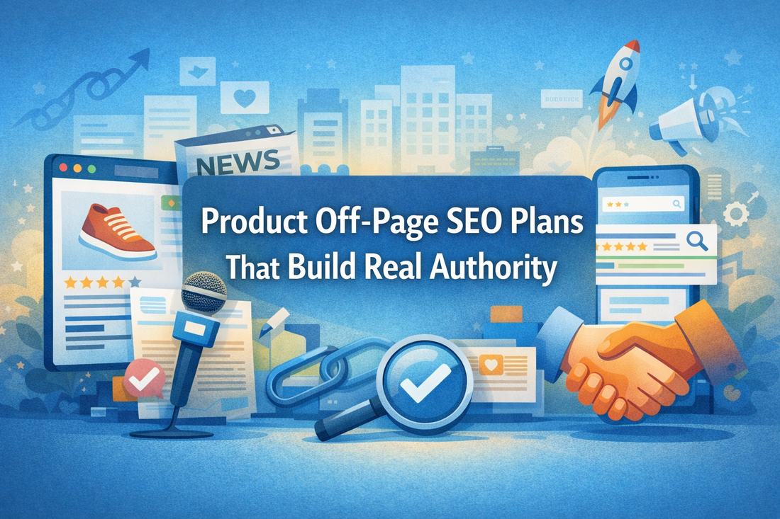 Product Off-Page SEO Plans That Build Real Authority for Ecommerce and Shopify Stores