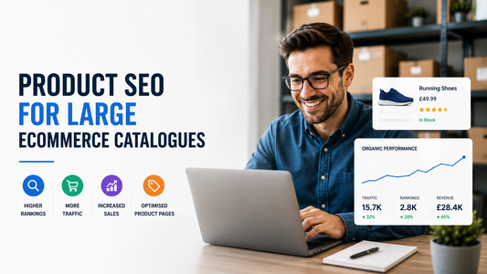 Ecommerce SEO specialist improving product rankings, traffic, and sales for a large online catalogue.