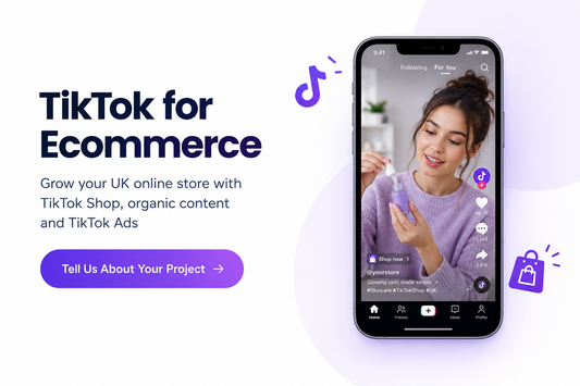 TikTok for ecommerce UK — grow your online store with TikTok Shop, organic content and TikTok Ads with Savlo. Submit your project free, no obligation.
