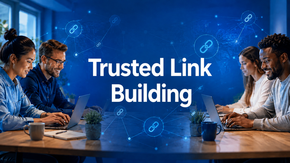 Trusted link building services by Savlo with SEO professionals and backlink network