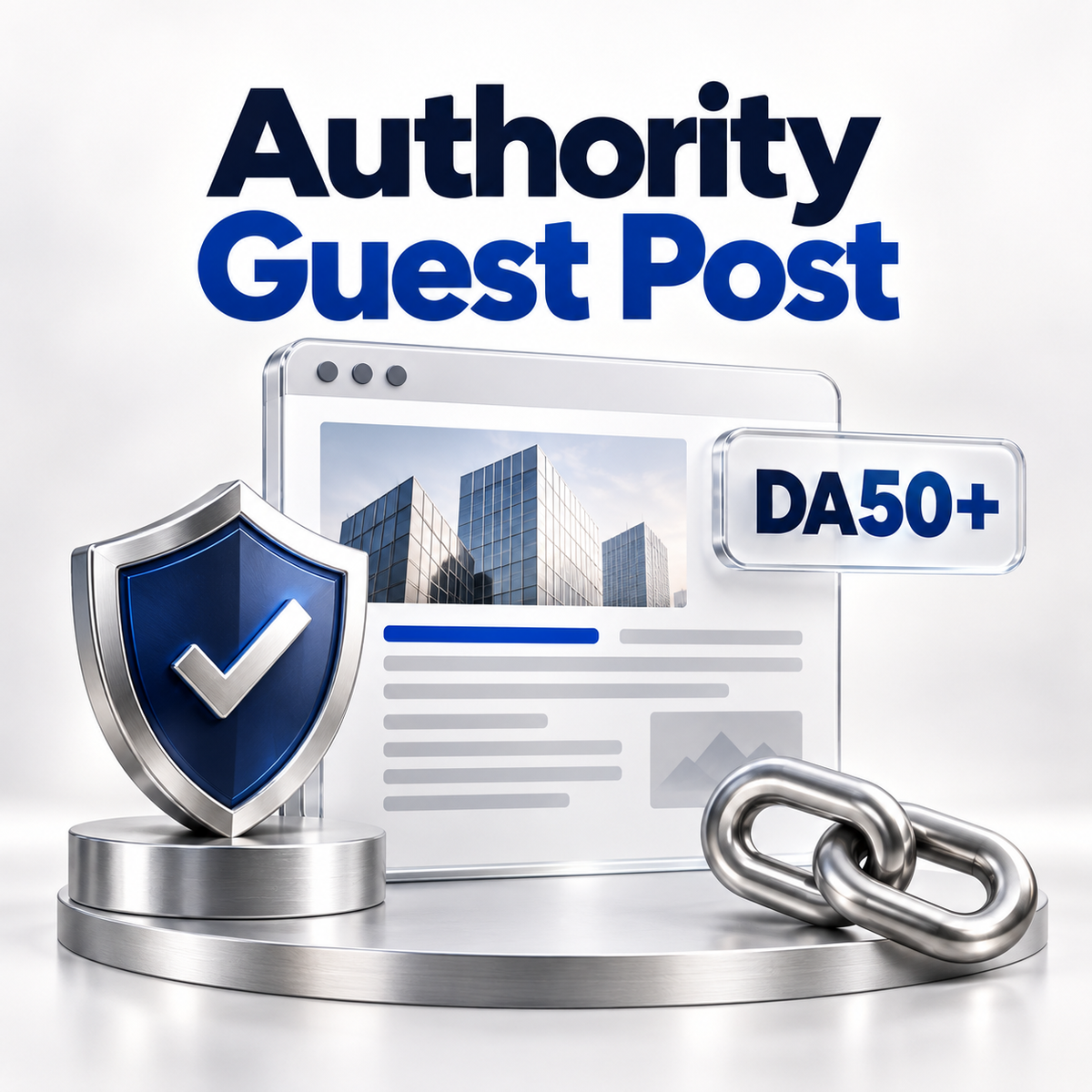 Authority Guest Post package with DA50+ backlink placement