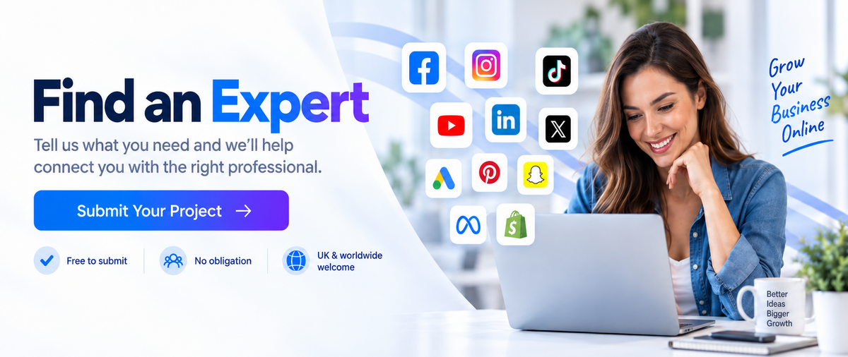 Find a digital marketing expert for SEO, social media, Shopify, web design and online advertising with Savlo