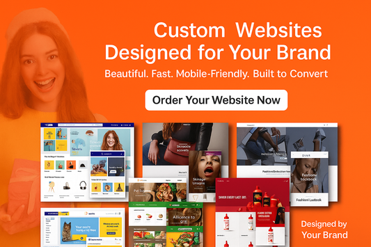 Elite website and business setup package with sleek design, logistics integration, and UK warehouse address included.