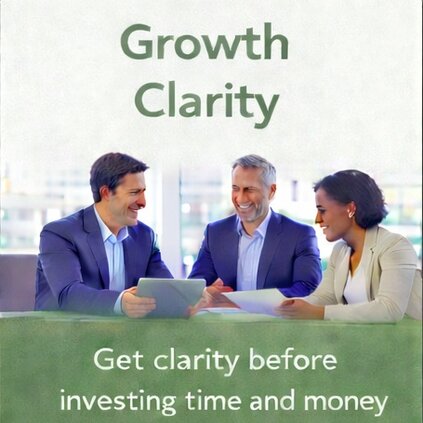 Experienced advisors reviewing a Shopify store plan and discussing growth priorities