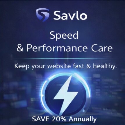 Website speed and performance care service focused on Core Web Vitals, faster load times, and improved SEO performance.