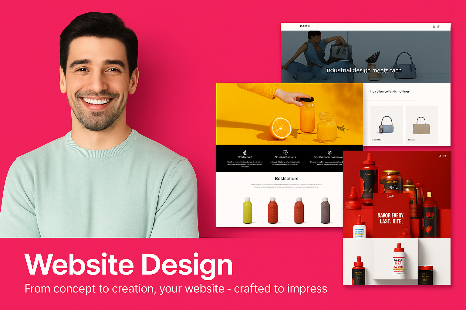 Starter eCommerce website homepage layout featuring product grid and simple navigation