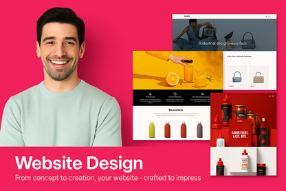 Starter eCommerce website homepage layout featuring product grid and simple navigation